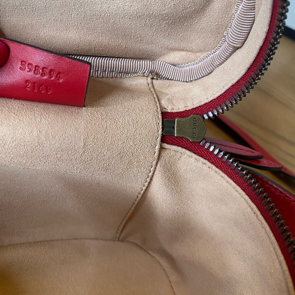 ❤️ Authentic Gucci GG Marmont Matelasse Mini Backpack, Brand New - Picture 10 of 14